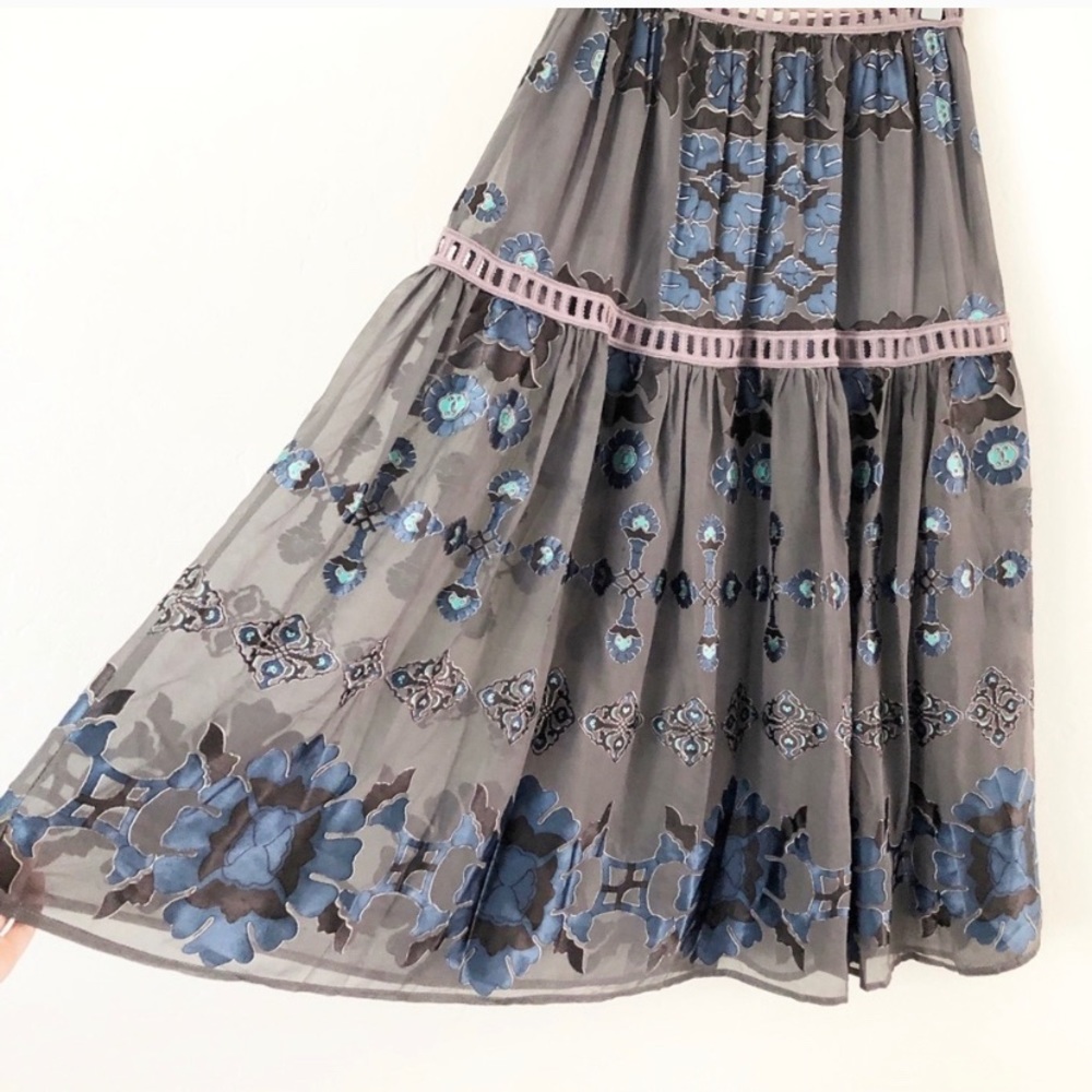 For Love & Lemons Barcelona Midi Skirt - Picture 2 of 7